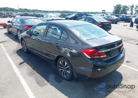 2013 Honda Civic Ex z USA, uszkodzony, nr VIN 19XFB2F82DE270325